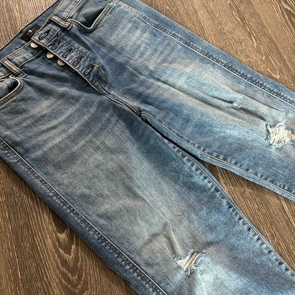 NWOT 7 For All Mankind Jeans - Picture 2 of 9